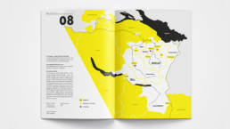 Annual Report Design Map Overview