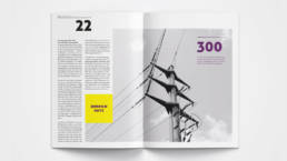 Annual Report Design Textpage