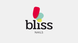 Nail Studio Logo Design Bliss Nails