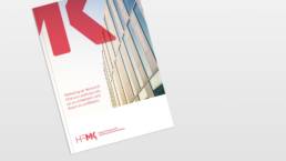 HFMK Logodesign on brochure