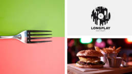 Longplay Logodesign and Keyvisual Burger
